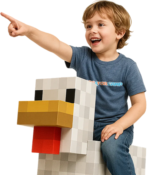 Jr. Minecraft Builders: Animal Kingdom Hero Image