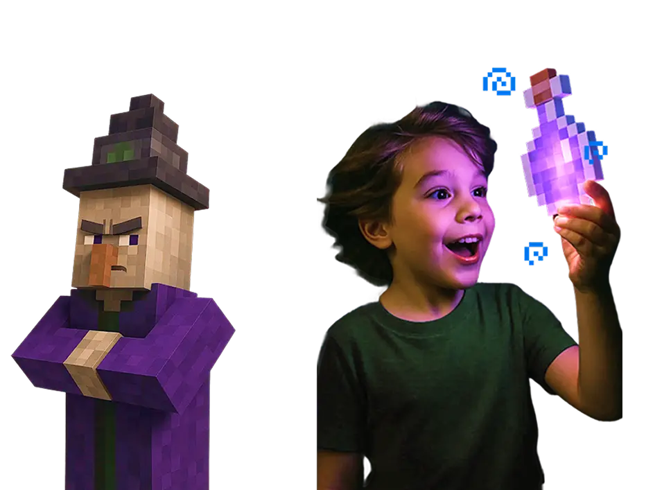 Jr. Minecraft Builders: Castles & Potions